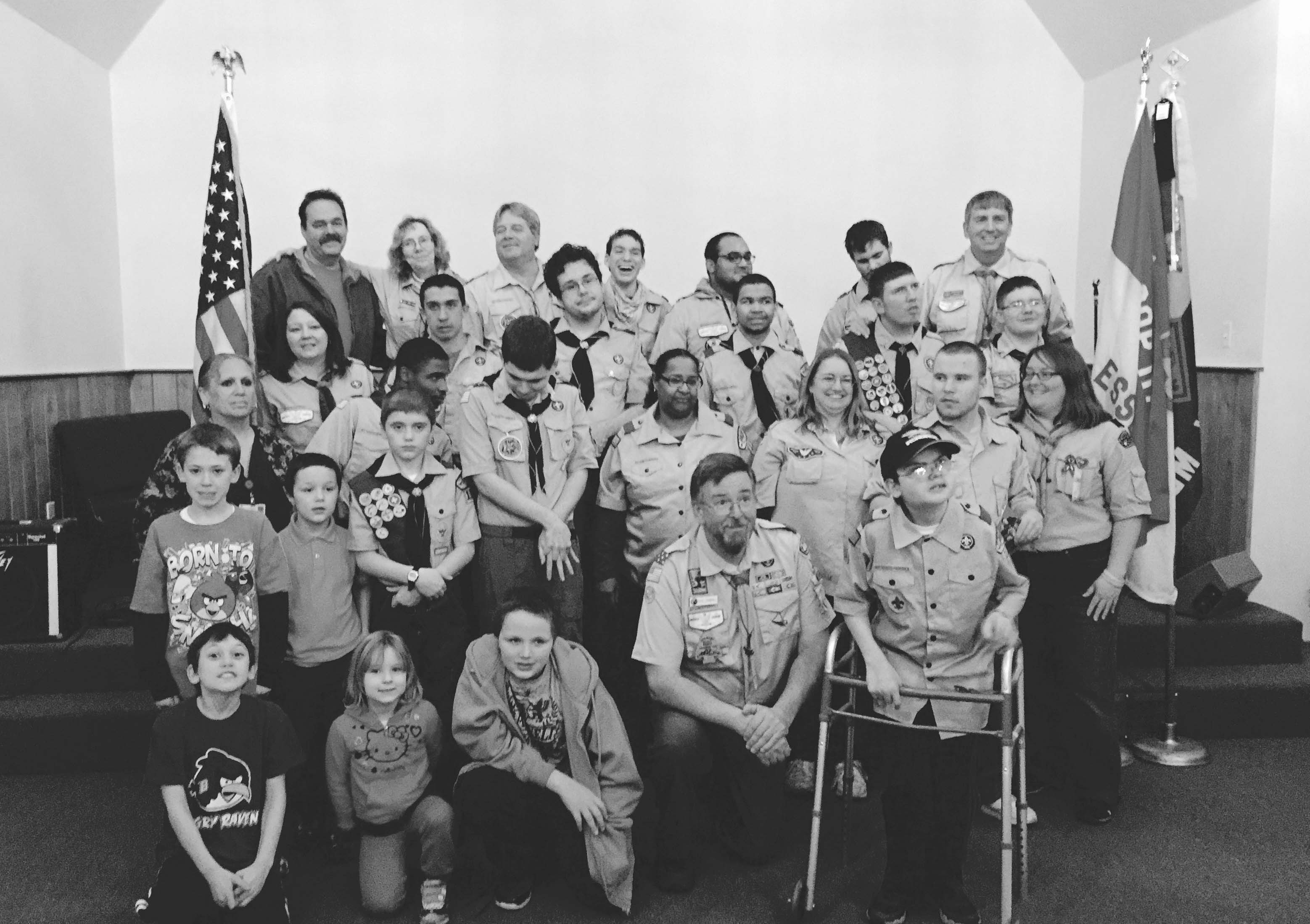 Troop 117 at Camp Spencer 2010